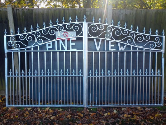 Bespoke Metal Gates from Wentworth Steel